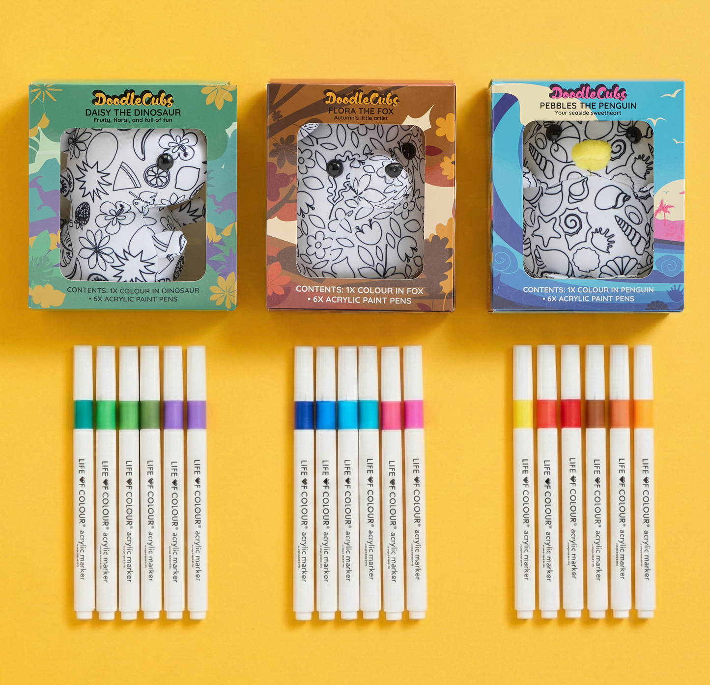 DIY Doodlecubs - Bundle of 3