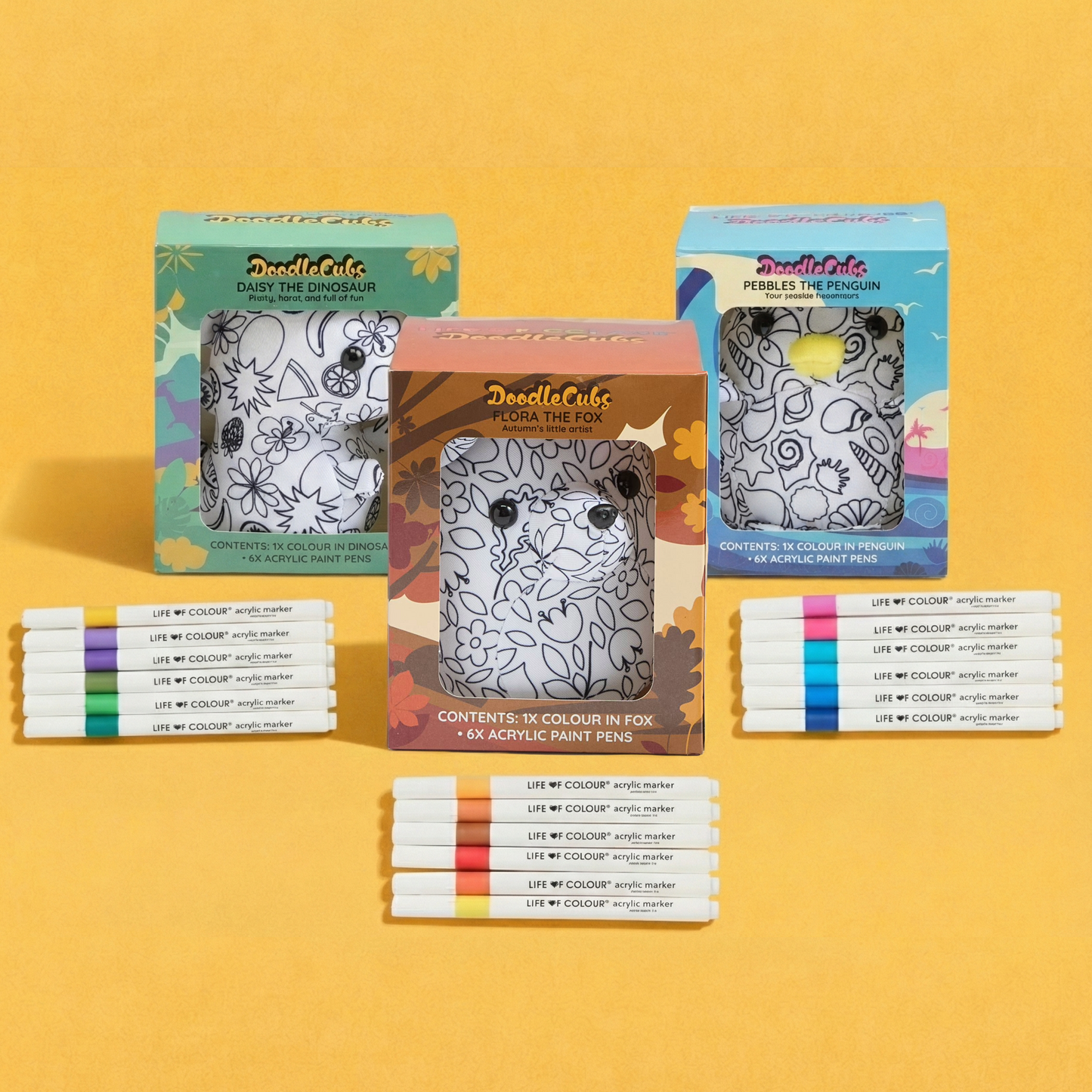 DIY Doodlecubs - Bundle of 3