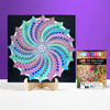 Metal Poster Painting Kit - Spiral Dot - Image 1