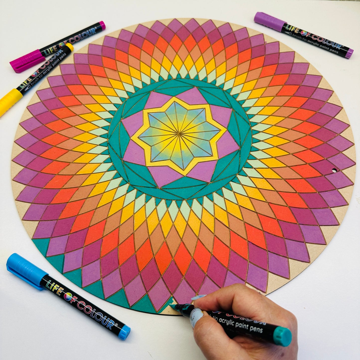 Mandala Painting Kit - Radial Balance