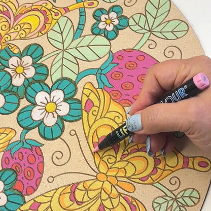 Flower Painting Kit - Strawberry Fields