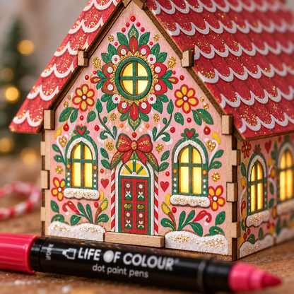 12-Day Advent Calendar – Create a Gingerbread Village