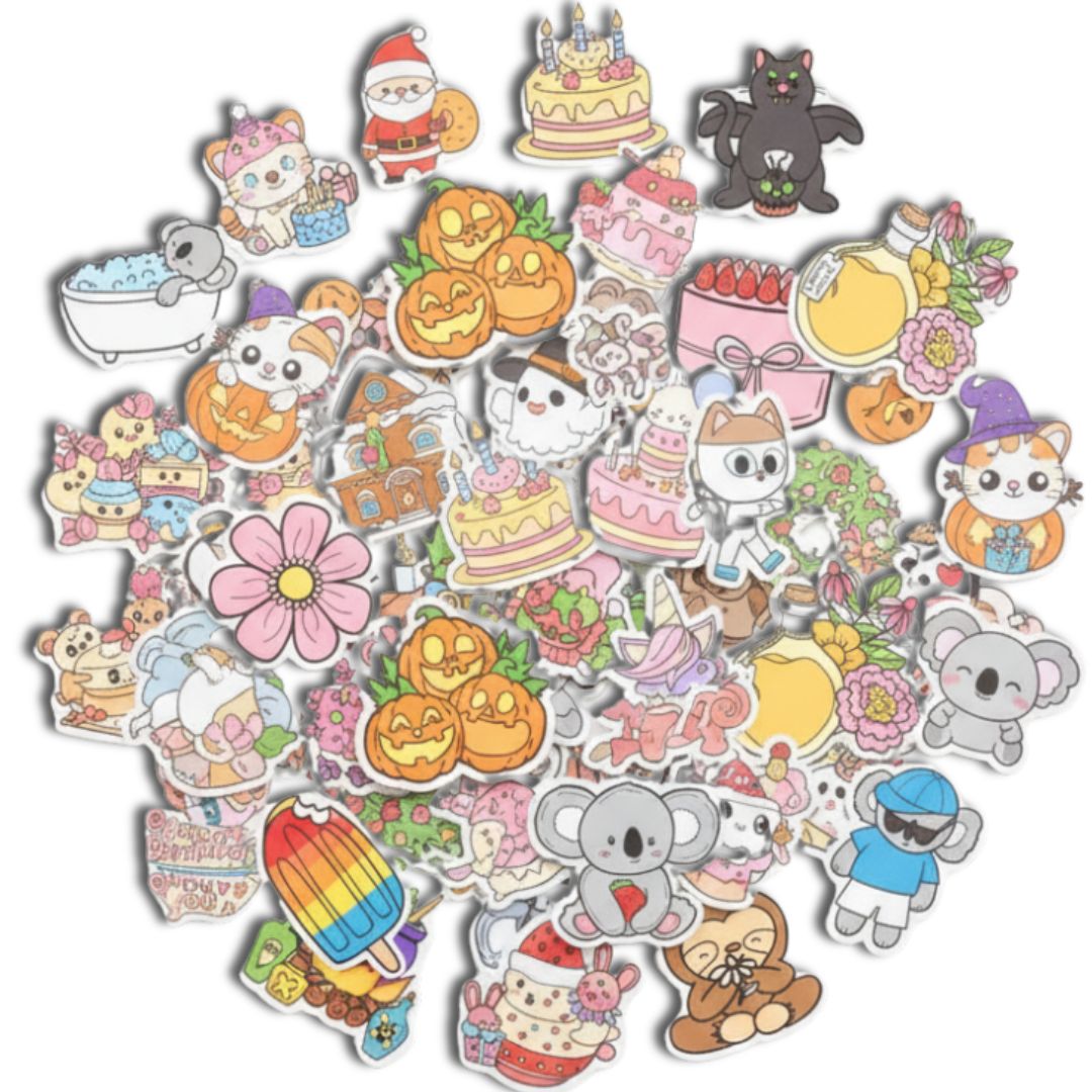 Sticker Party Pack - Bundle of 4 sticker packs