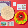 Life of Colour Mosaic Painting Kit - Sunflower with Acrylic markers - Image 4