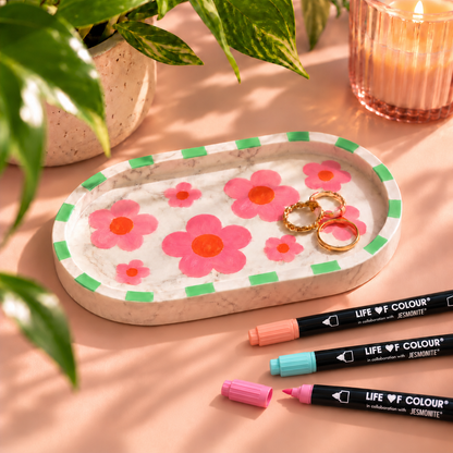 Jesmonite® x Life of Colour Creative Kit - Trinket Dish