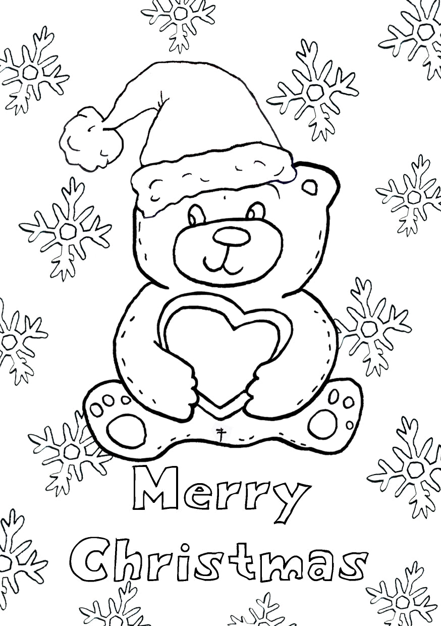 Free Christmas Colouring Pages - Pack Of 3