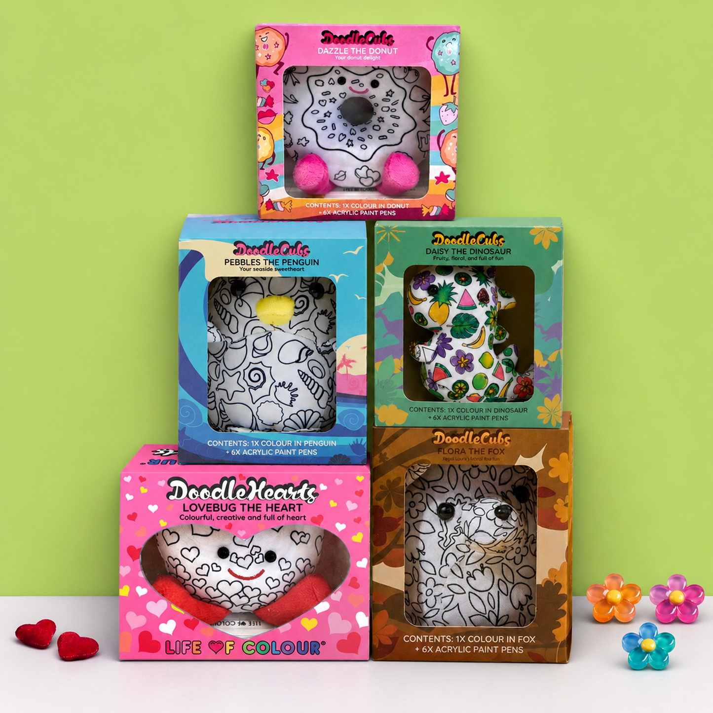 The DoodleCubs Collector's Set