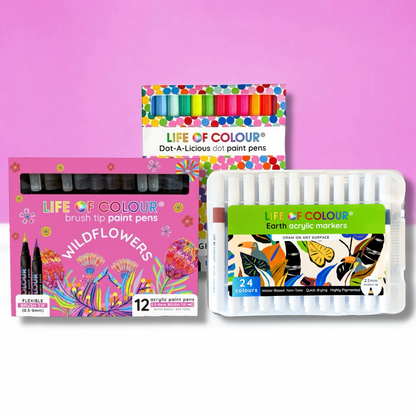 Triple the Fun Bundle - 3 Types of Paint Pens