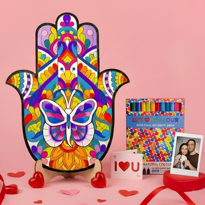 Hamsa Butterfly Painting Kit