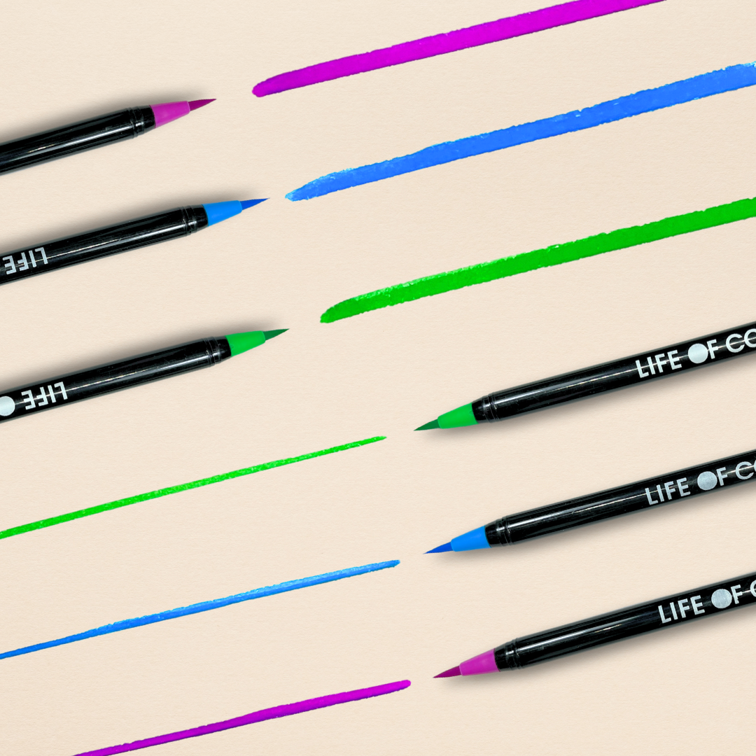Watercolour Brush Pens - Set of 20
