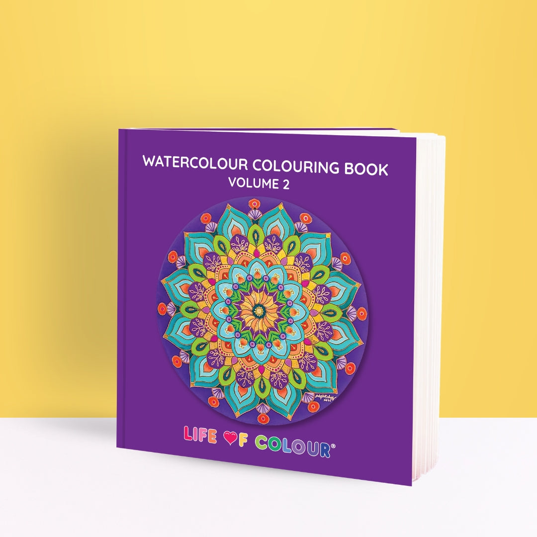 Watercolour Colouring Book - Volume 2