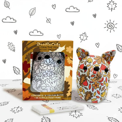 DIY Doodlecubs - Flora the Fox