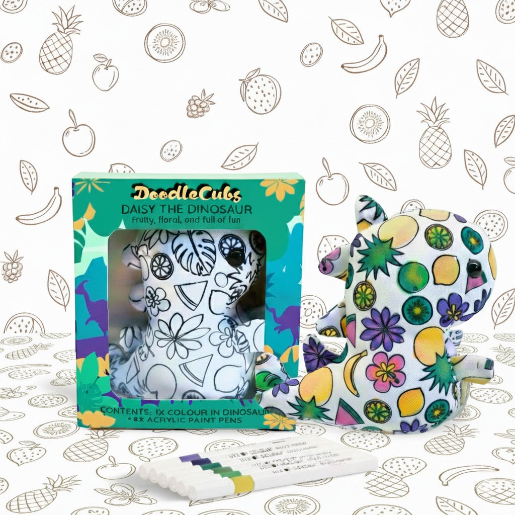DIY Doodlecubs - Daisy the Dinosaur