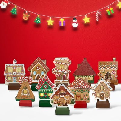 Gingerbread Houses – Christmas Colouring Kit