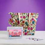 DIY Doodle Bag - Wildflower design