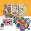 Wildflower Tote and Mini Mandala Bundle - Image 1