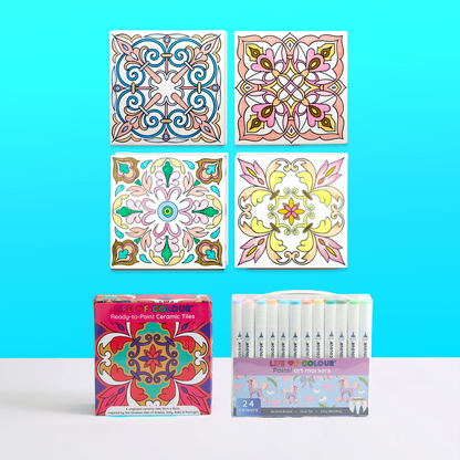 Ceramic Tile Painting Kit