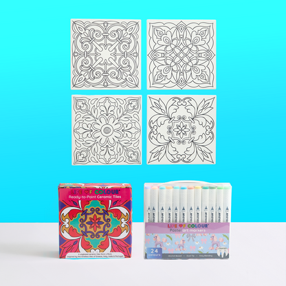 Ceramic Tile Painting Kit