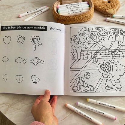 Cute Book of Cosy Friends