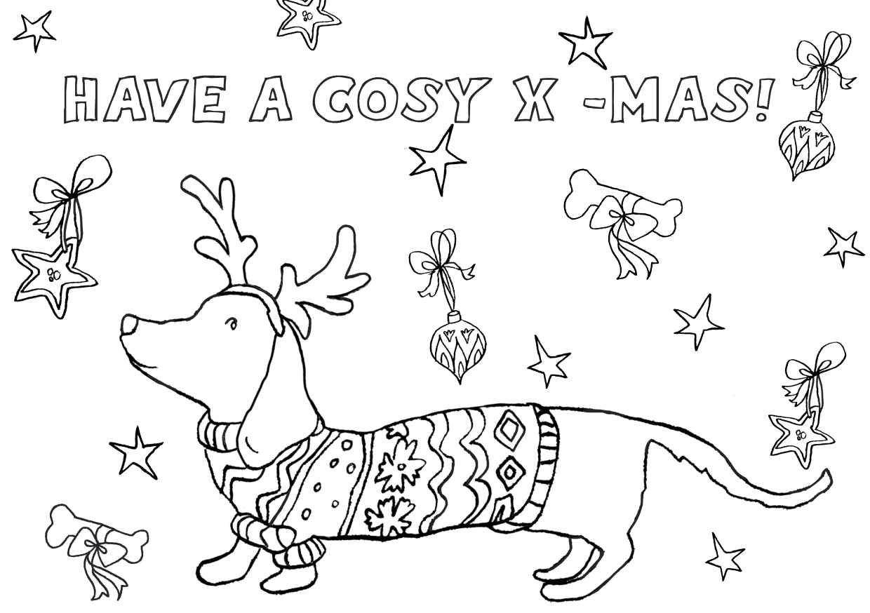 Free Christmas Colouring Pages - Pack Of 3