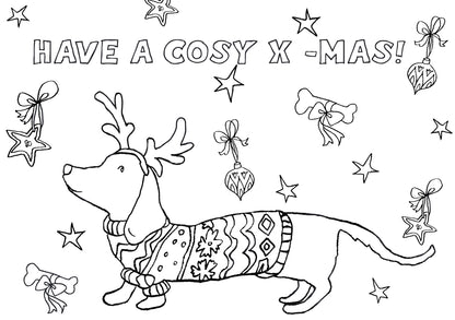 Free Christmas Colouring Pages - Pack Of 3
