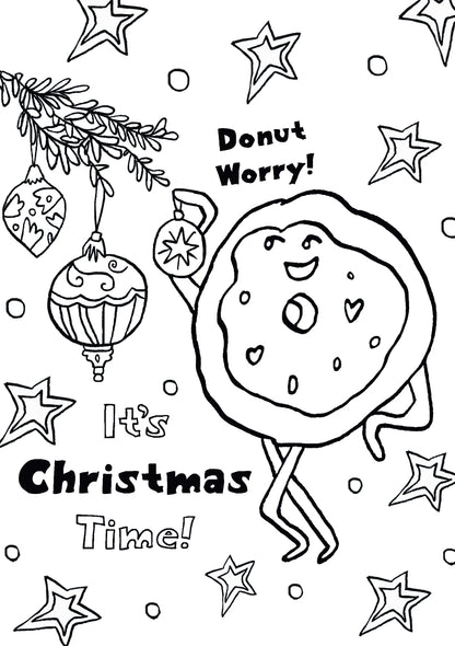Free Christmas Colouring Pages - Pack Of 3