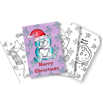 Free Christmas Colouring Pages - Pack Of 3