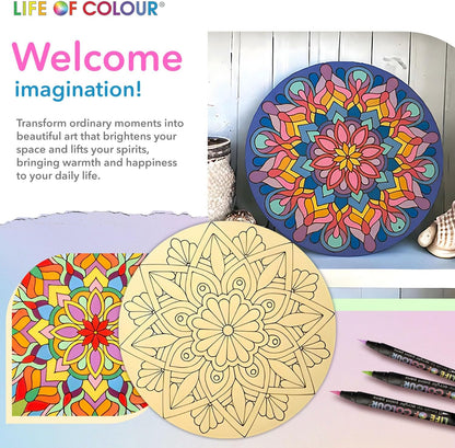 Life of Colour Mandala Painting Kit - The Kaleidoscope