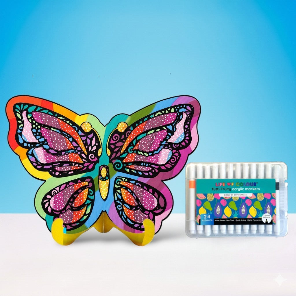Butterfly Puzzle Board