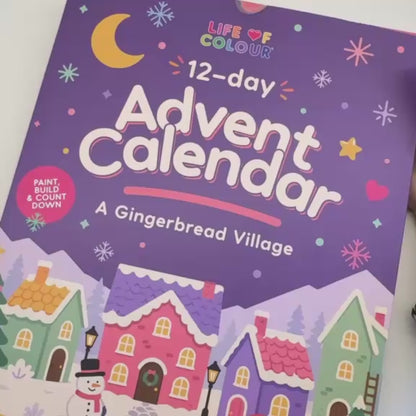 12-Day Advent Calendar – Create a Gingerbread Village