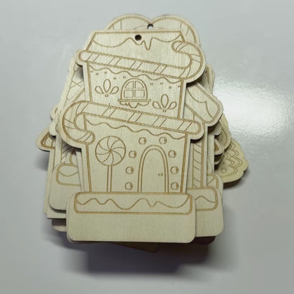 Gingerbread Houses – Christmas Colouring Kit