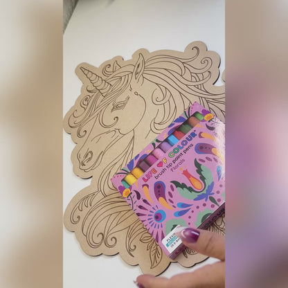 Mythical Painting Kit  - Dragon, Unicorn and Fairy