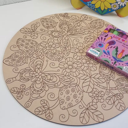 Flower Painting Kit - Strawberry Fields
