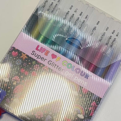 Super Glitter Gel Pens - Set of 24