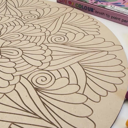 Zendoodle Painting Kit - Clam Shell