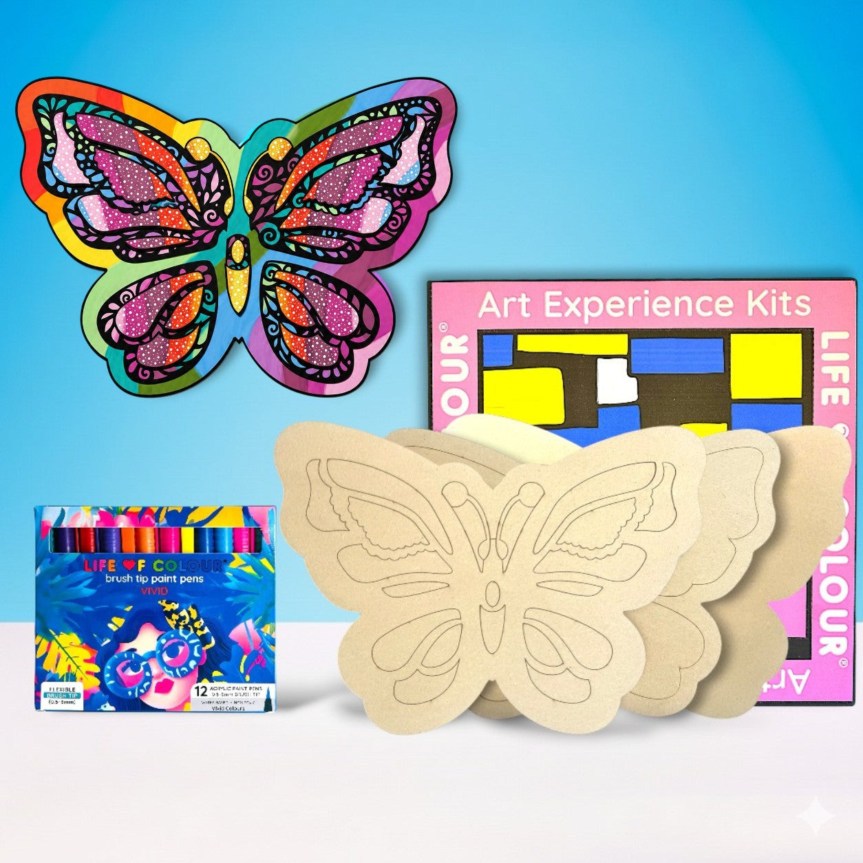 Butterfly Puzzle Board