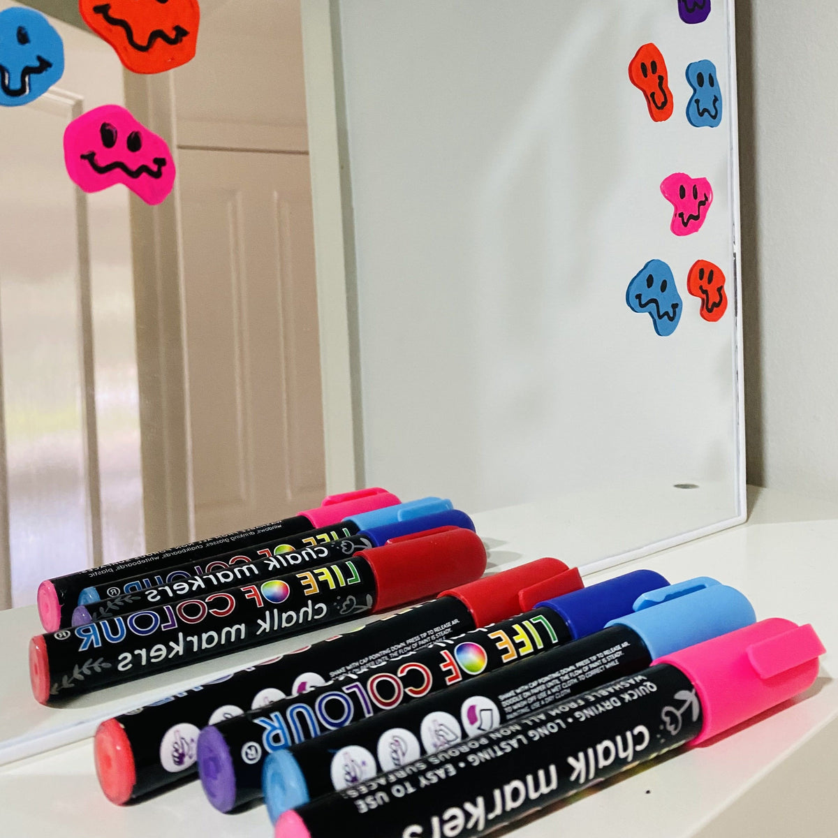 Spooktacular Set of 6 Wet Wipe Markers - 6MM at Chalk Ink