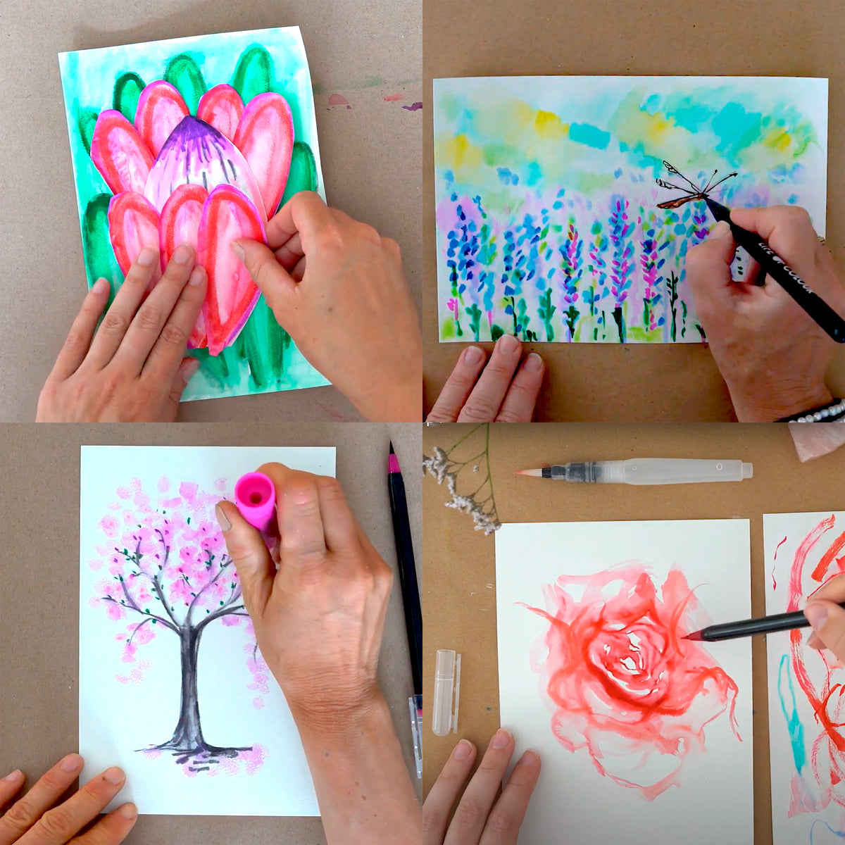 The Flower Project complete workshop bundle - all 4 workshop videos