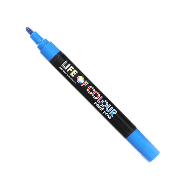 Blue 3mm Medium Tip Acrylic Paint Pen