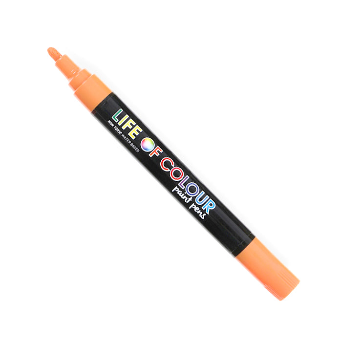 Orange 3mm Medium Tip Acrylic Paint Pen