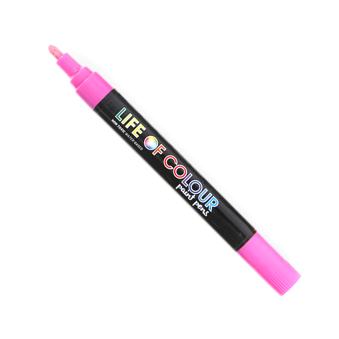 Pink 3mm Medium Tip Acrylic Paint Pen