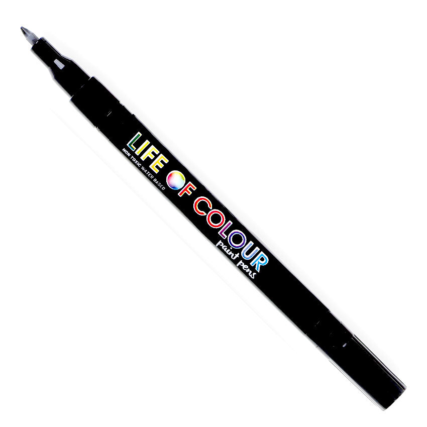 Black 1mm Fine Tip Acrylic Paint Pen