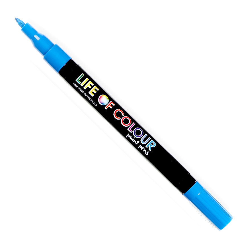 Blue 1mm Fine Tip Acrylic Paint Pen