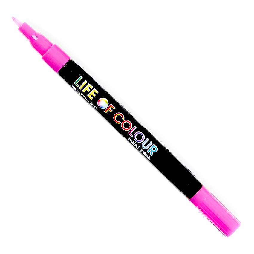 Pink 1mm Fine Tip Acrylic Paint Pen