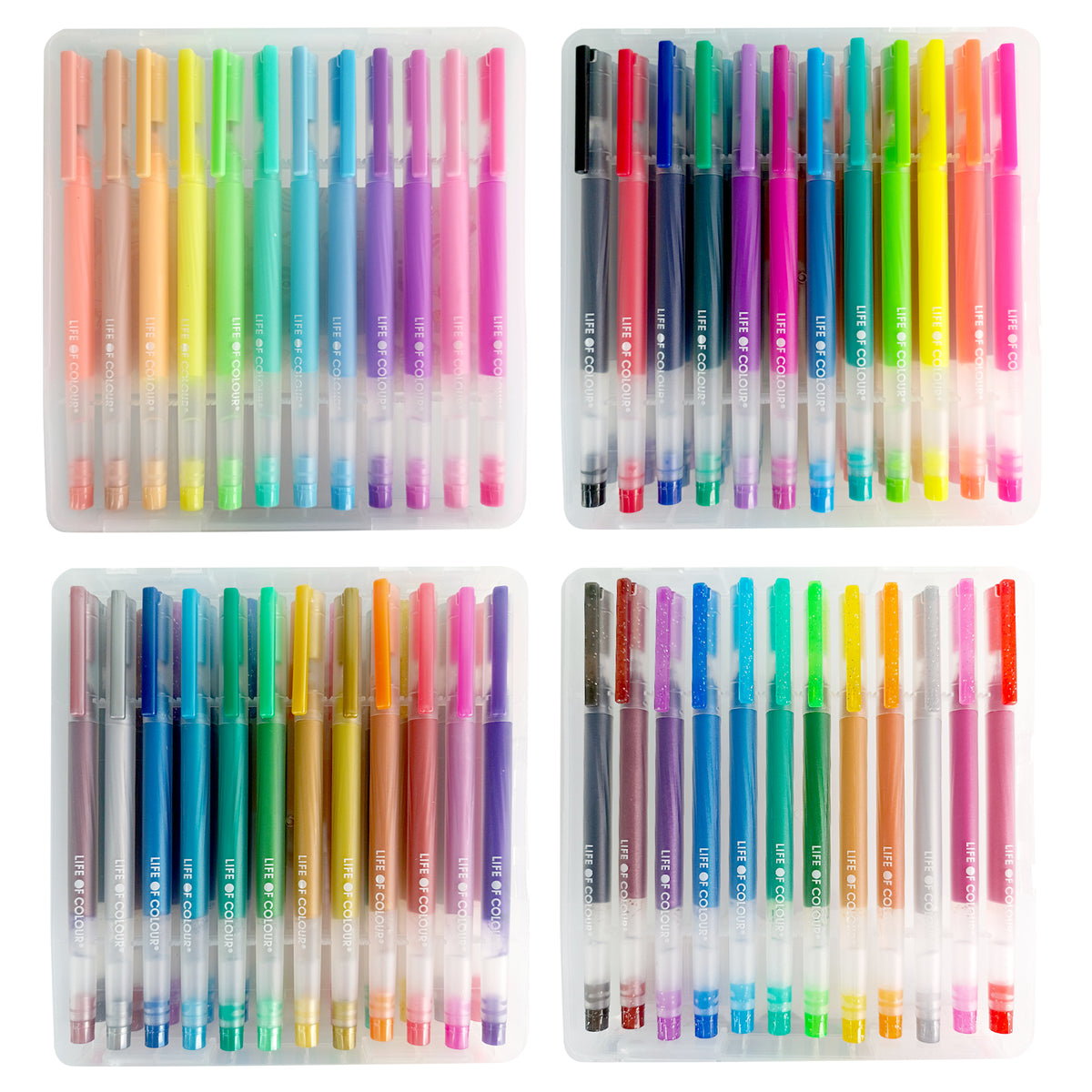 Gel Pens - Set of 48 - Life of Colour