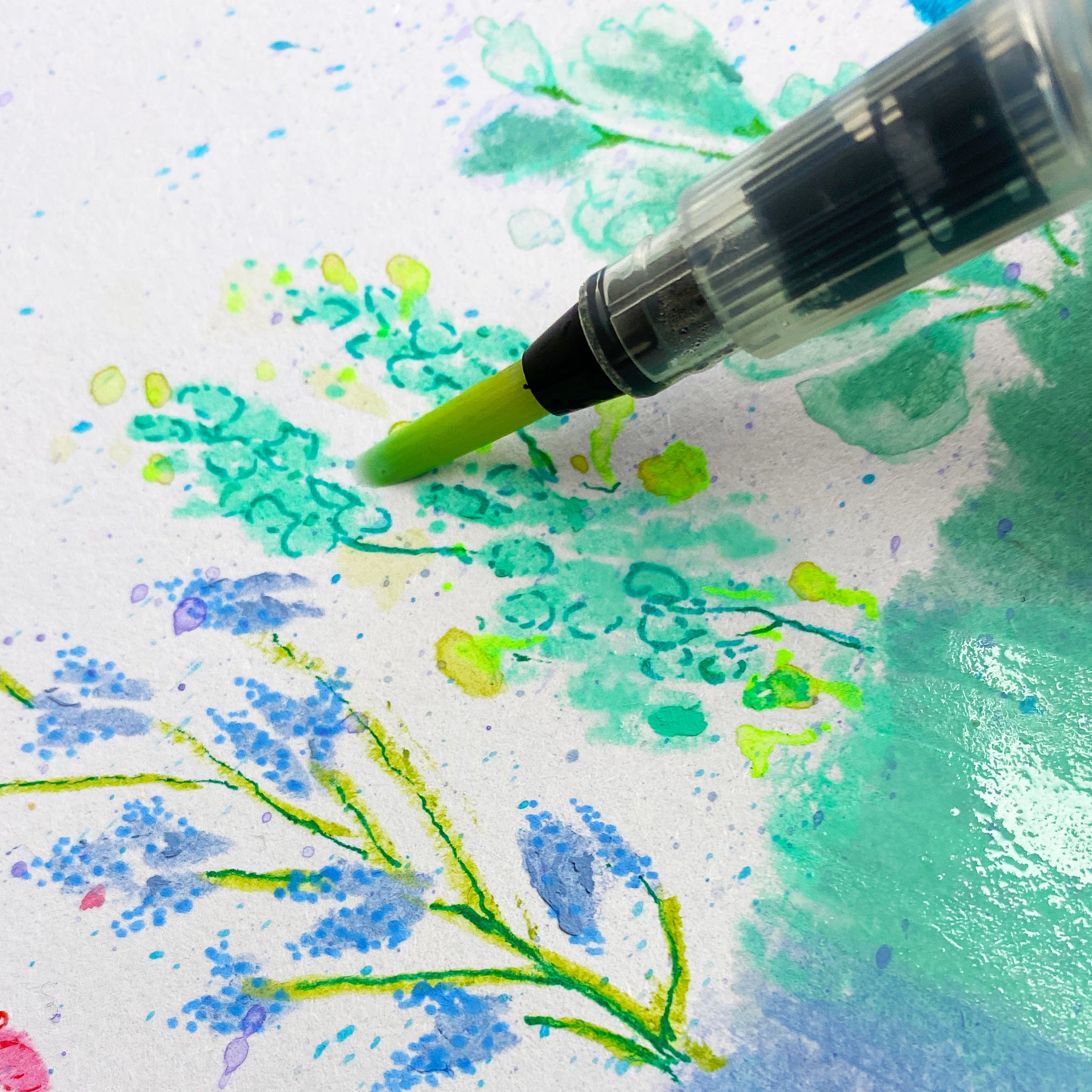 Brush How To Use Watercolor Sketch Pens Art How To Use Watercolor