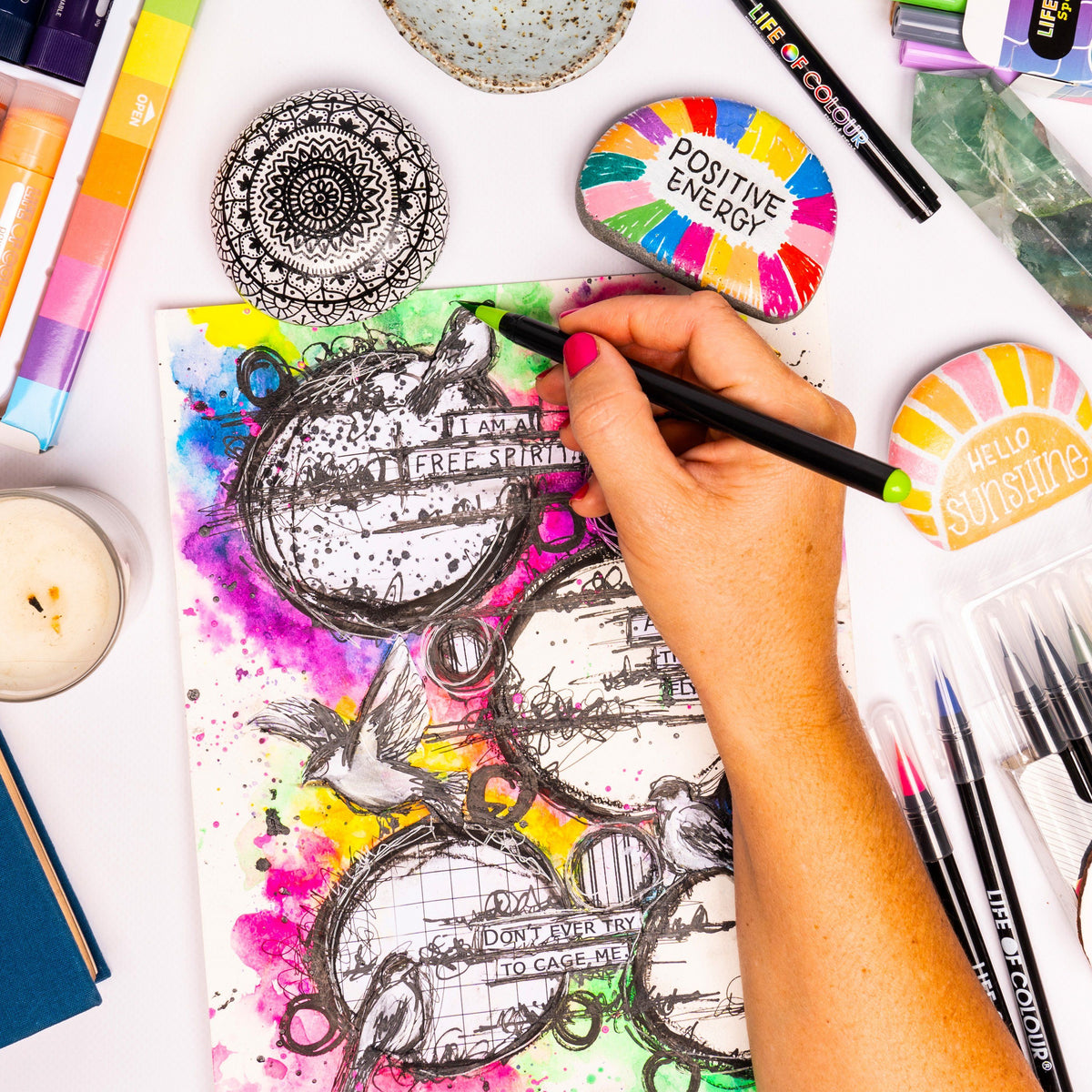 Watercolour Brush Pen Set - Life of Colour